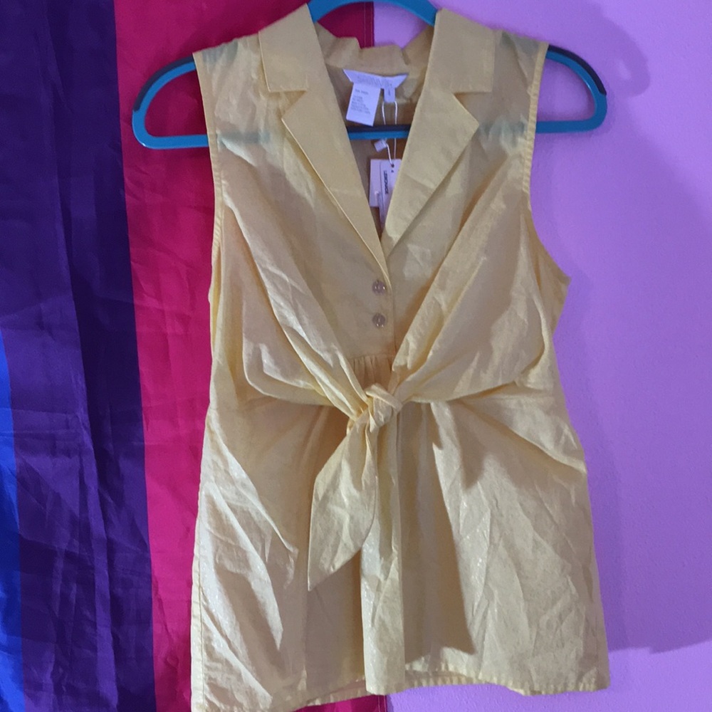 Spanner sleeveless tunic in lemonade 4